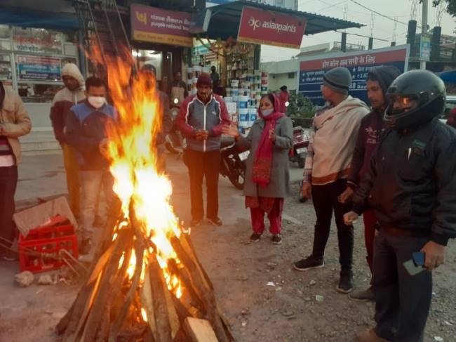 सूखी शीतलहर ने ठिठुरन बढ़ाई,आने वाले कुछ दिनों में बारिश के आसार नही