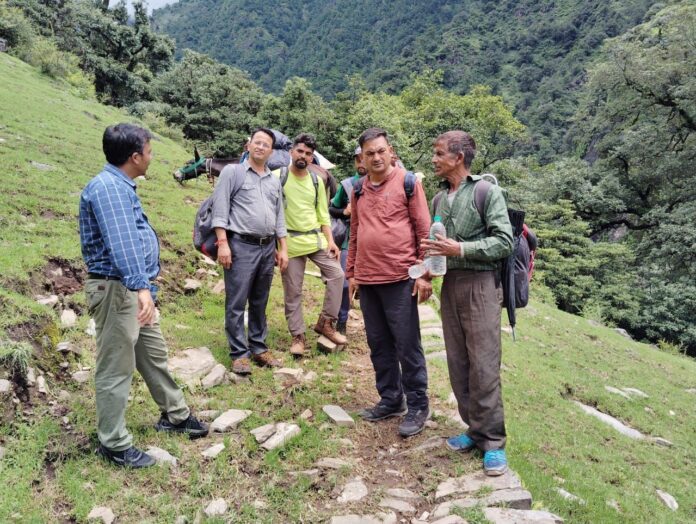 चैमासी से केदारनाथ पैदल ट्रेक को वैकल्पिक ट्रेक के रूप में उपयोग में लाये जाने के लिए कयास शुरू