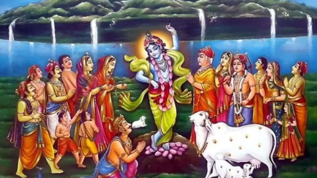 धूमधाम से मनाया जा रहा है गोवर्धन पूजा का पर्व