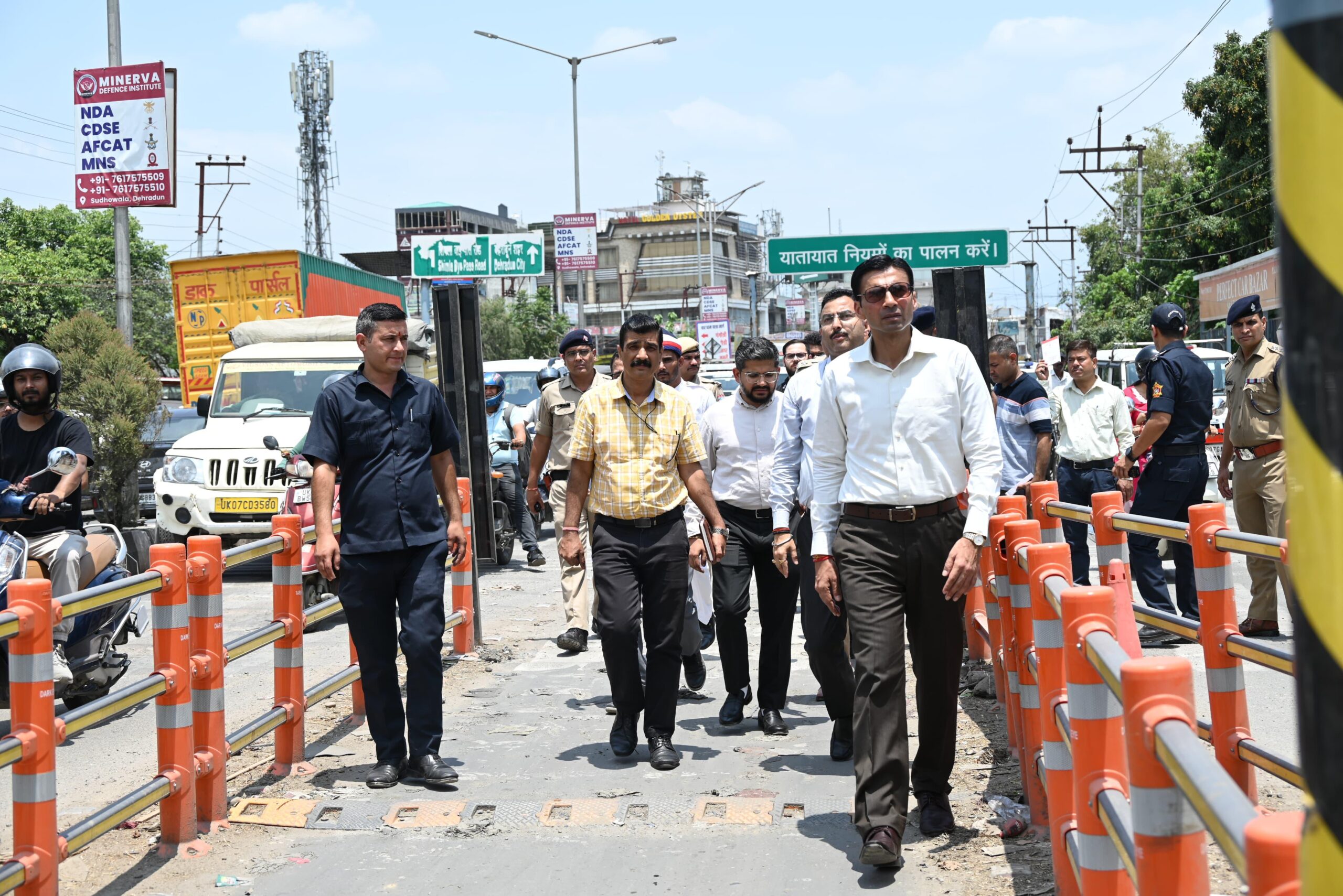 आईएसबीटी ड्रेनेज प्लान को लेकर डीएम सविन सख्त