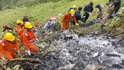 केदारनाथ मार्ग पर एक और हेलीकॉप्टर दुर्घटनाग्रस्त, सात लोगों की मौत