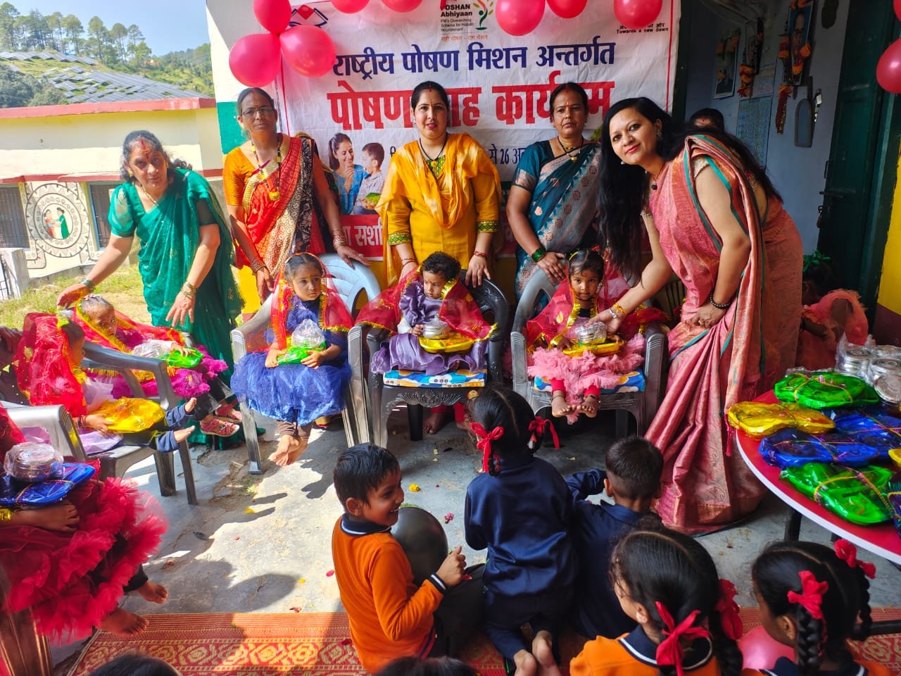 पोषण माह : राज्य के आंगनवाड़ी केंद्रों पर अभिभावक बैठकों का हुआ आयोजन