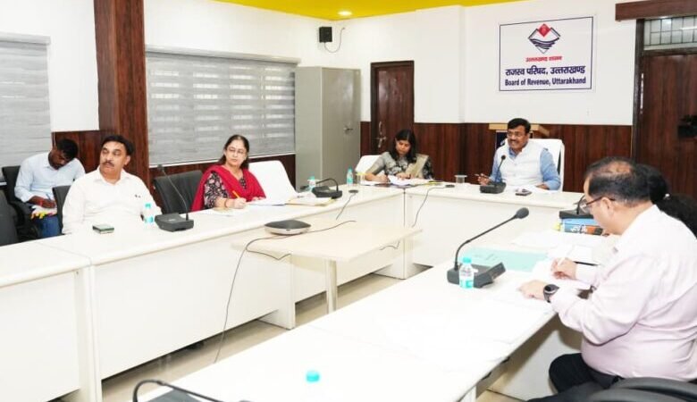 धारा 34 और 143 से सम्बन्धित वादों के निस्तारण के लिए चलाया जाए अभियानः अध्यक्ष राजस्व परिषद