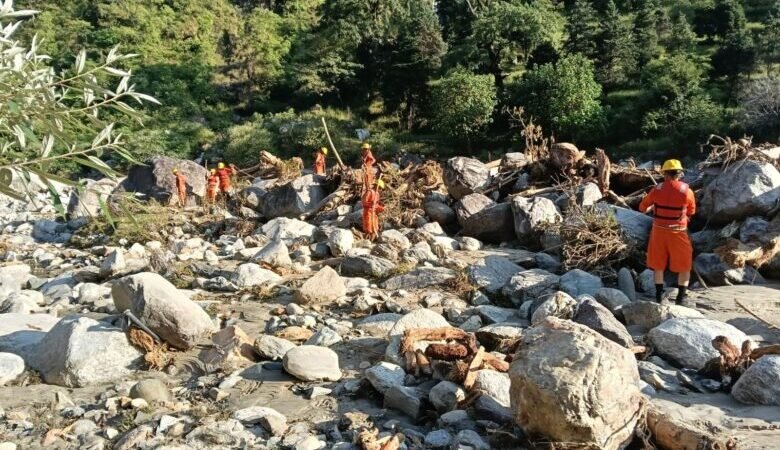 नंदानगर के आपदा प्रभावित क्षेत्र में रेस्क्यू अभियान हुआ पूरा