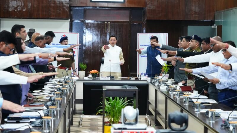 मुख्यमंत्री ने किया ‘‘सतर्कता-हमारी साझा जिम्मेदारी’’ थीम पर आधारित जन जागरूकता कार्यक्रम का शुभारंभ