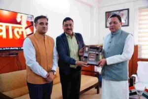 मुख्यमंत्री धामी बने राष्ट्रीय स्तर पर मिले व्यापार सुधार कार्य योजना के तहत टॉप अचीवर्स 