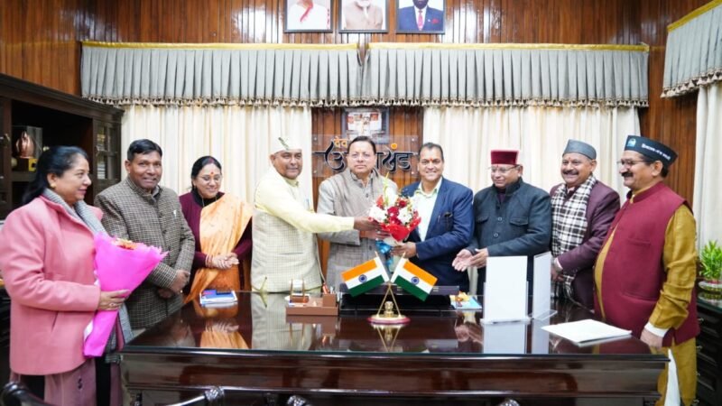 अंकिता भंडारी प्रकरण में CBI जांच की संस्तुति को लेकर भाजपा विधायकों ने सीं धामी से मुलाकात कर दिया धन्यवाद