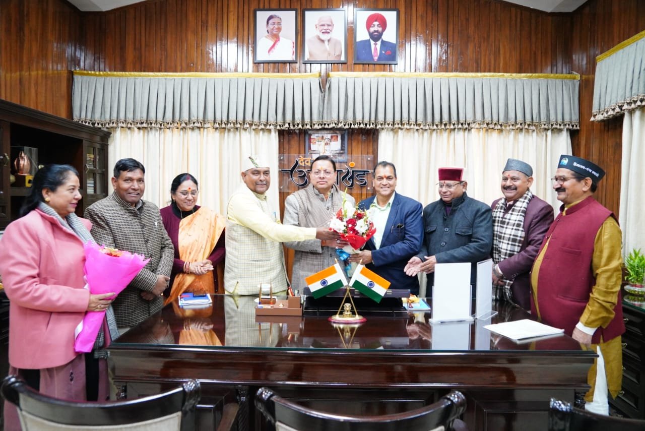 अंकिता भंडारी प्रकरण में CBI जांच की संस्तुति को लेकर भाजपा विधायकों ने सीं धामी से मुलाकात कर दिया धन्यवाद