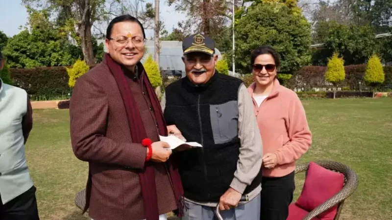 पौड़ी गढ़वाल के मूल निवासी ब्रिगेडियर जोशी ने निभाया सामाजिक उत्तरदायित्व, सीएम ने जताया आभार