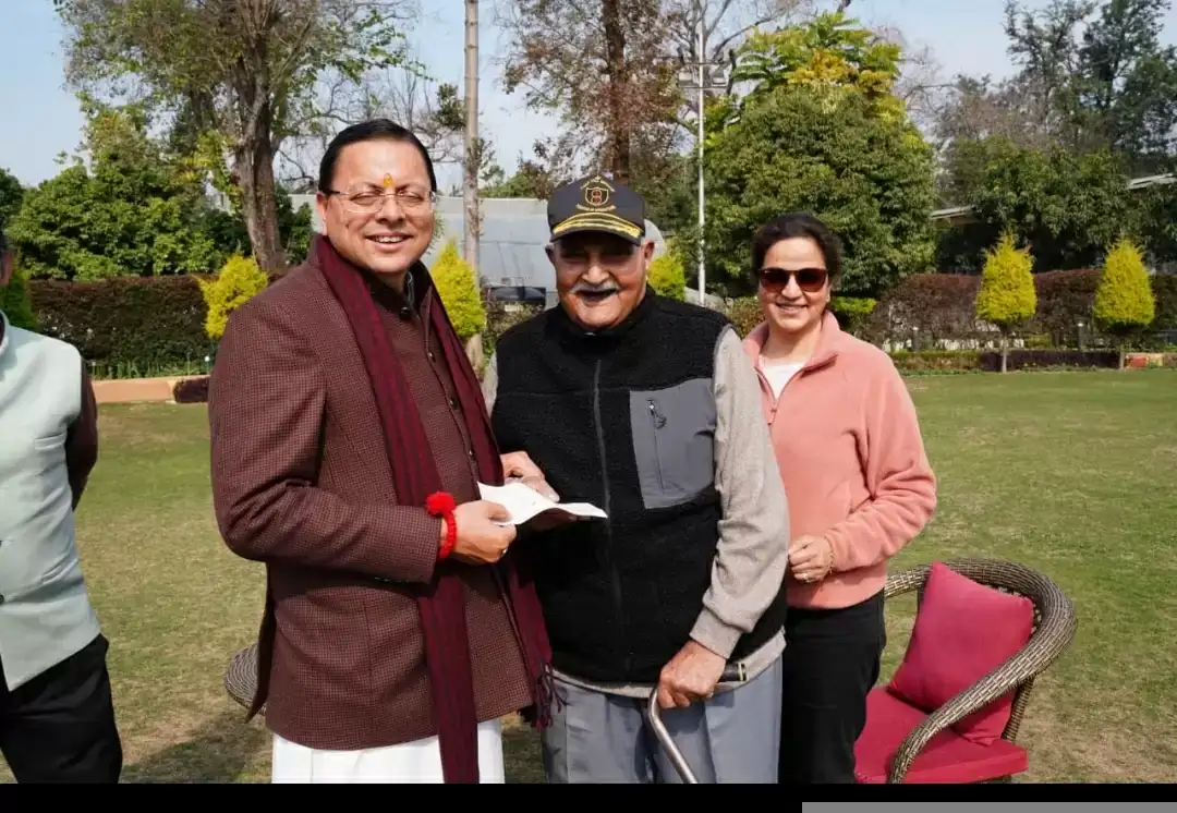 पौड़ी गढ़वाल के मूल निवासी ब्रिगेडियर जोशी ने निभाया सामाजिक उत्तरदायित्व, सीएम ने जताया आभार