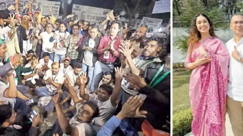 बांग्लादेश में बीएनपी बड़ी जीत की ओर, जमात बहुत पीछे, तारिक रहमान के प्रधानमंत्री बनने की संभावना