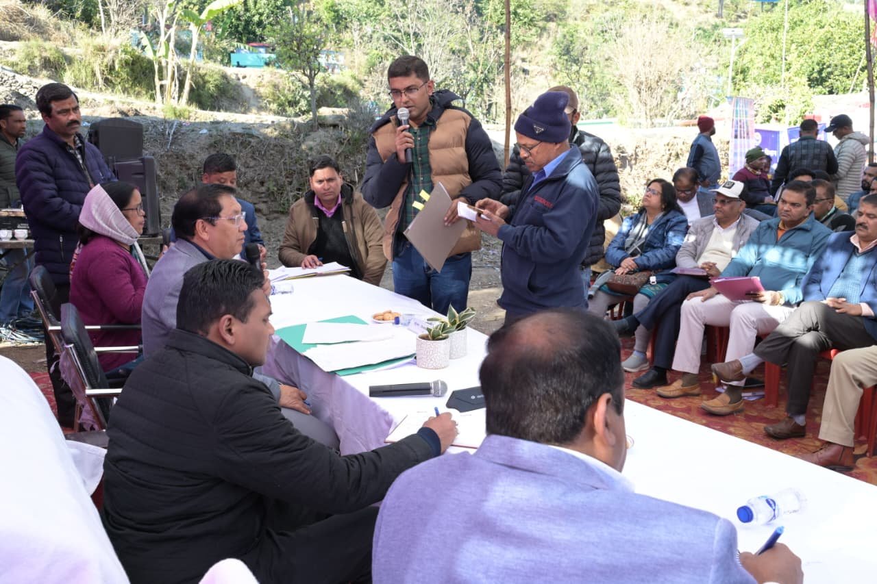 प्रभारी सचिव डॉ. आर. राजेश कुमार का रुद्रप्रयाग जनपद दौरा