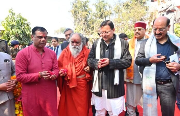 सीएम धामी ने कुम्भ मेला 2027 के लिए 34 प्रमुख अवसंरचना कार्यों का शिलान्यास किया