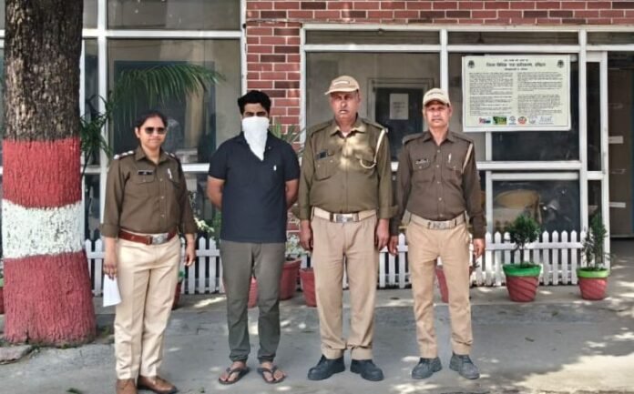 नाबालिग के अपहरण का आरोपी गिरफ्तार