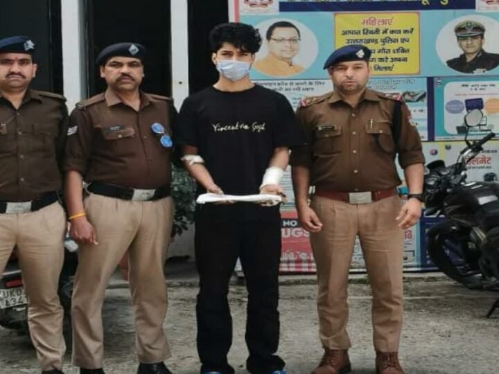युवती पर जानलेवा हमला करने का आरोपी छात्र गिरफ्तार