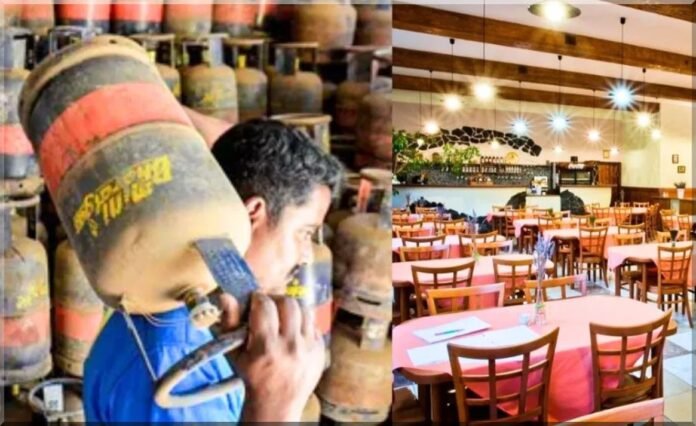 गैस आपूर्ति को लेकर उभरा संकट,कमर्शियल गैस सिलिंडरों की सामान्य आपूर्ति पर रोक