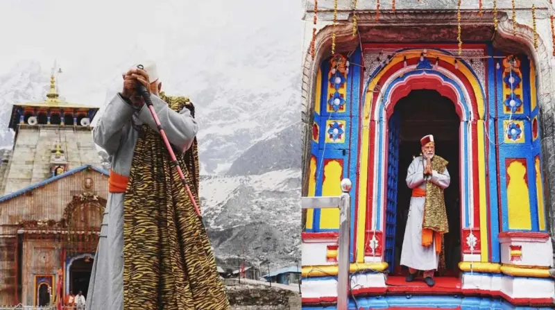 प्रधानमंत्री ने फिर व्यक्त की बाबा केदार में अटूट श्रद्धा