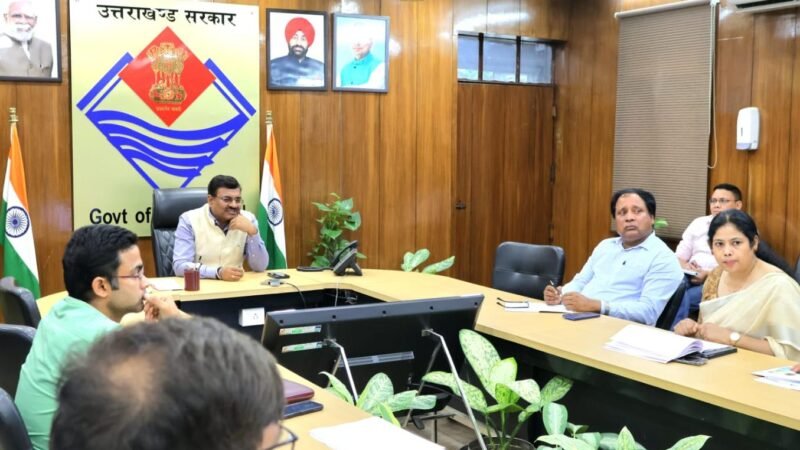 मुख्य सचिव ने कि SARRA द्वारा कराए जा रहे कार्यों की समीक्षा