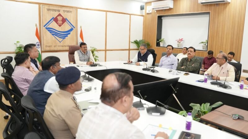 मुख्य सचिव ने की मानसून पूर्व तैयारियों की समीक्षा, कहा-मानसून में आम लोगों को न हो कोई परेशानी