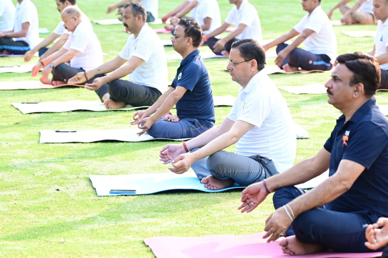 पीएम मोदी के कुशल नेतृत्व में भारत की प्राचीन योग परंपरा को मिली वैश्विक स्तर पर नई पहचान: सीएम धामी