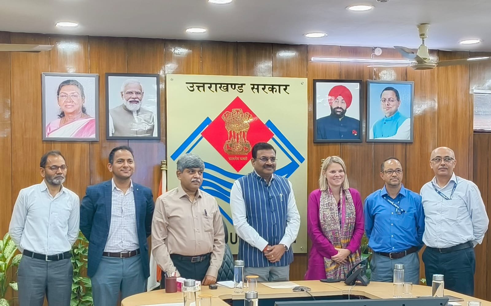 सुश्री ईजाबेल ने मुख्स सचिव आनन्द बर्द्धन से की शिष्टाचार भेंट, उत्तराखण्ड सरकार व यूएनडीपी के मध्य चल रहे विभिन्न कार्यक्रमों पर चर्चा
