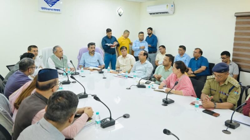 आपदा तैयारी को लेकर राज्य आपदा प्रबंधन सलाहकार समिति के उपाध्यक्ष ने की समीक्षा, अधिकारियों को दिए आवश्यक दिशा-निर्देश